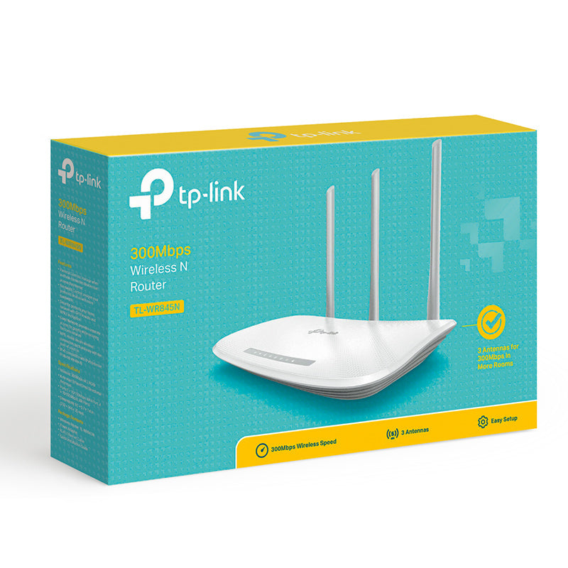 Router Wifi TP-Link 300 Mbps con 4 Puertos LAN TL-WR845N