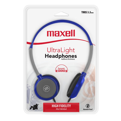 Audifono Maxell Hp-200 Headband con microfono Azul