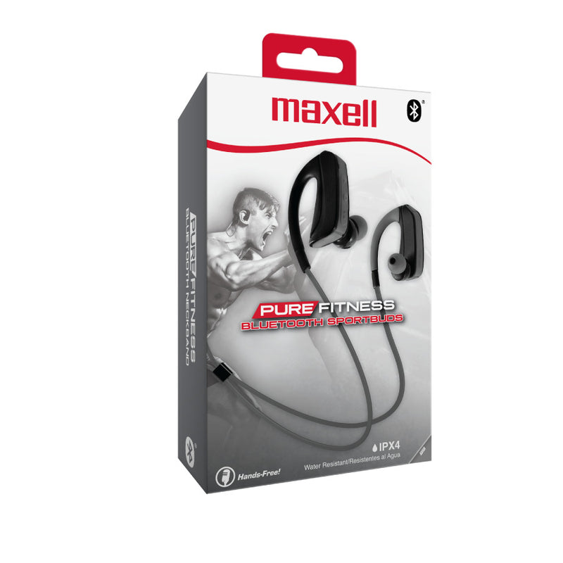 Audifonos Bluetooth Maxell BEb-Btfit Pure Negro