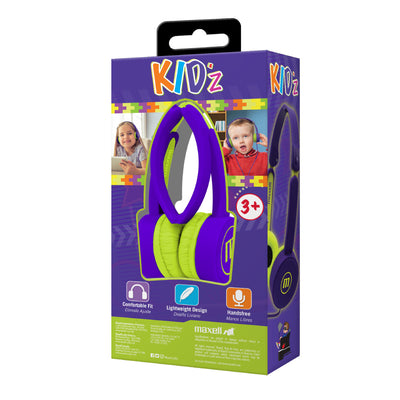 Audífonos para Niños Maxell Kz-13 Kidz Violeta