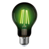 Bombillo LED Filamento A19 6W Verde Eficiente