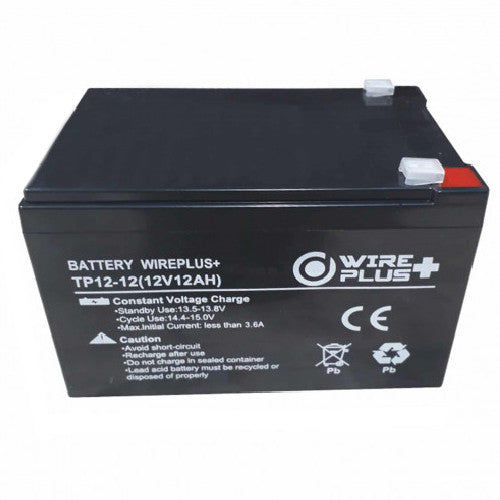 Bateria Wireplus 12V 12Ah