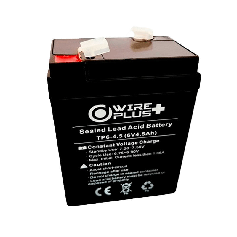 Bateria Wireplus 6V 4,5A