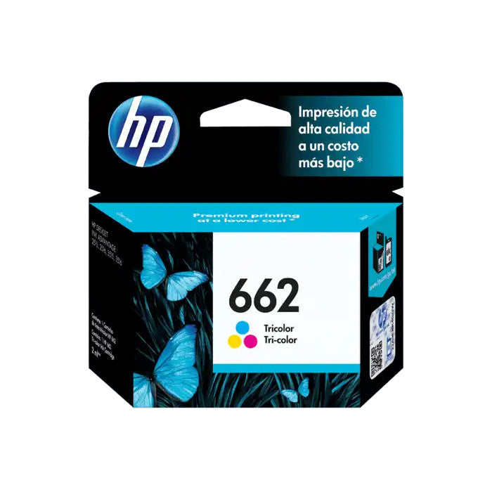 Cartucho HP 662 Tricolor de Alta Calidad