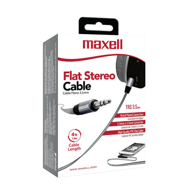 Cable Para Audio Maxell 3.5mm a 3.5mm 4.5ft AUD-500
