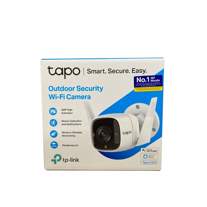 Cámaras de Seguridad Wi-Fi Tp-Link Tapo C310 para Exteriores con Visión Nocturna y Audio Bidireccional