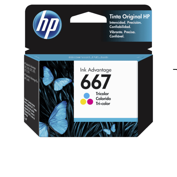 Tinta Hp 667 Tri-Color Ink Cartridge