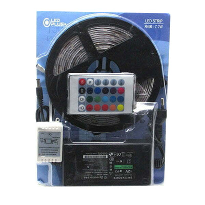 Cinta LED Multicolor 5050 de 5 Metros con 150 Leds para Iluminación Personalizada