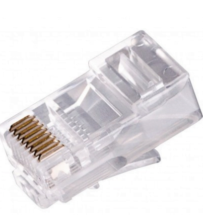 Conector RJ45 STC Cat5e - Paquete de 100 Unidades para Redes de Datos