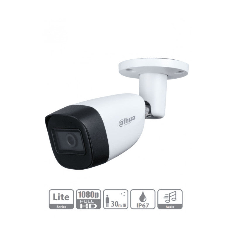 Cámaras de Seguridad Bala Dahua Metálica 5MP 2.8mm IP67