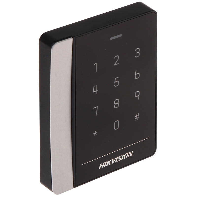 Lector De Tarjetas Hikvision Con Teclado Ds-K1102Ek