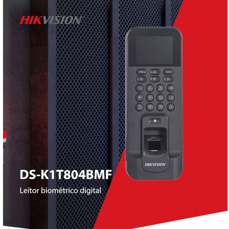 Control Acceso Hikvision Huella Dactilar Y Tarjeta Ds-K1T804Bmf