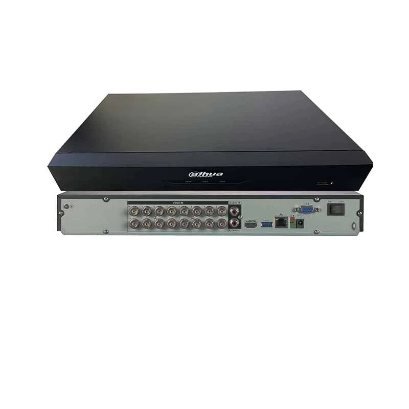 DVR Dahua 8MP de 16 Canales con Búsqueda Inteligente y Soporte para 2 HDD