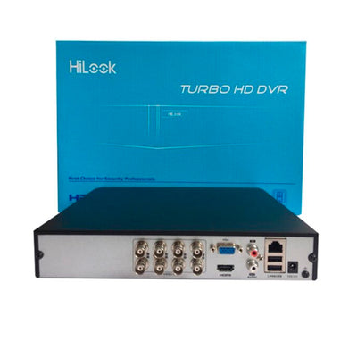 Dvr Hilook 8 Canales Turbo Hd 1080P / 4Mp, + 2 Ip Dvr-208Q-K1