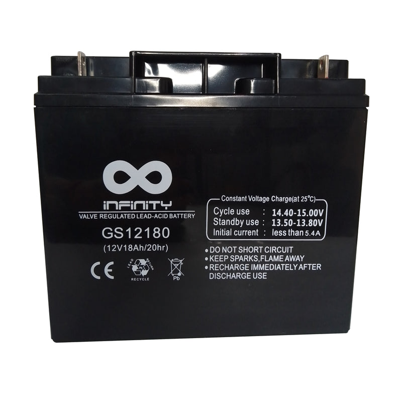 Batería Infinity 12V 18Ah - Solución de Respaldo Energético Fiable