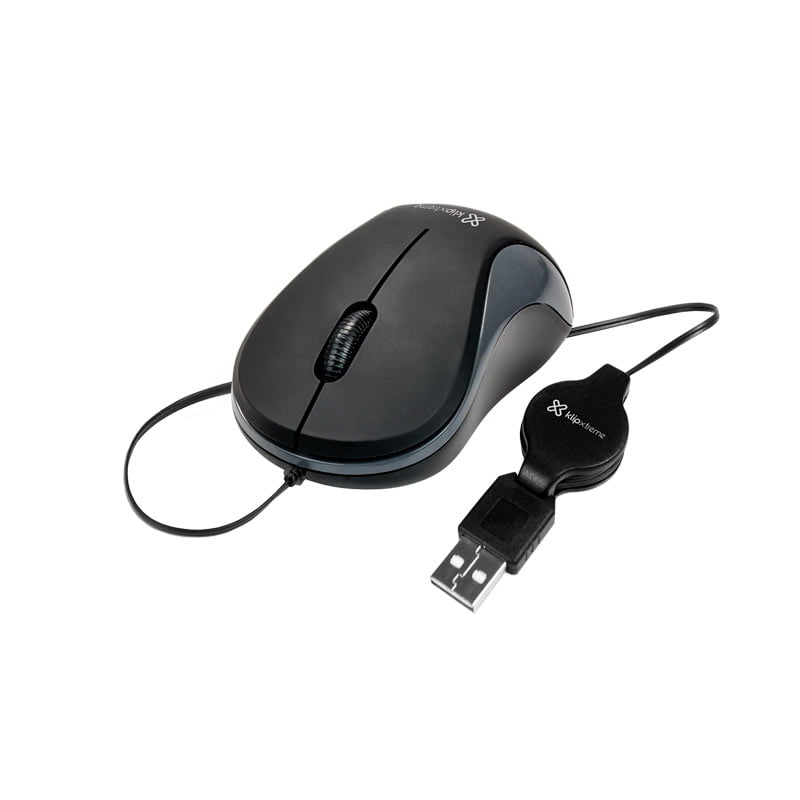 Mouse Óptico Karbon KMO-113 con Cable y Conexión USB