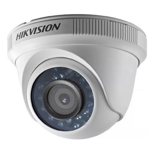 Camara Hikvision De Seguridad Domo Plastico Ahd Vision Nocturna Kr-2My4