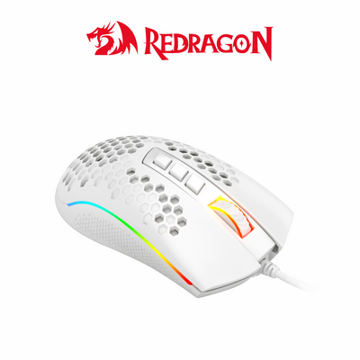 Mouse USB Storm Blanco Rgb Chroma Redragon M988W-RGB