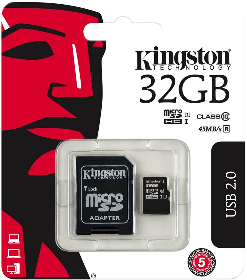 Memoria Micro Sd Kingston 32Gb Canvas