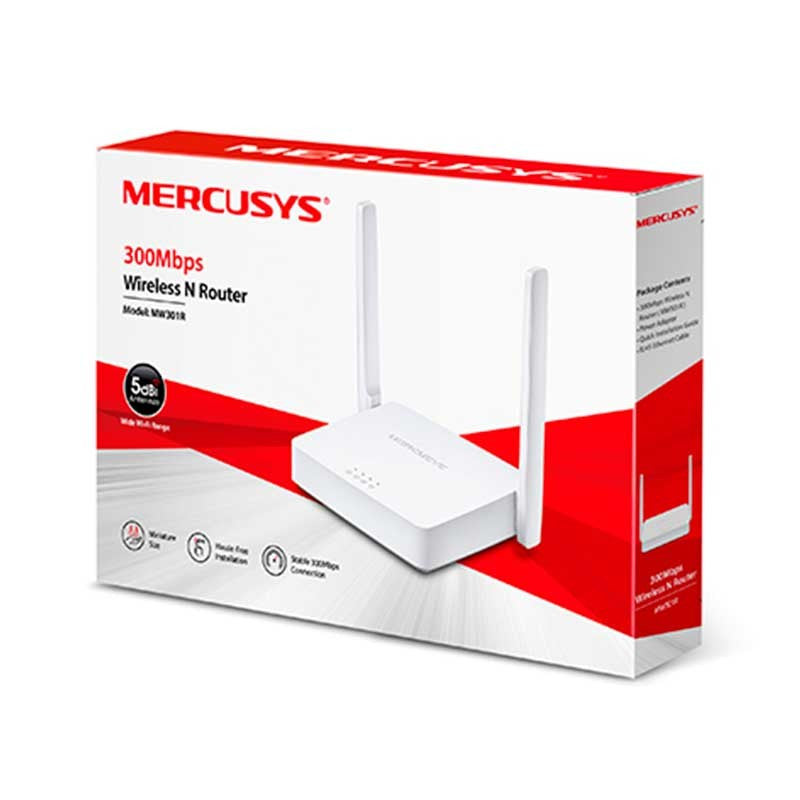 Router Mercusys 300Mbps Multimodo 2 Antenas MW302R