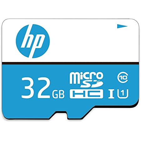 Tarjeta de Memoria HP Micro SDHC 32GB U1 Azul con Adaptador