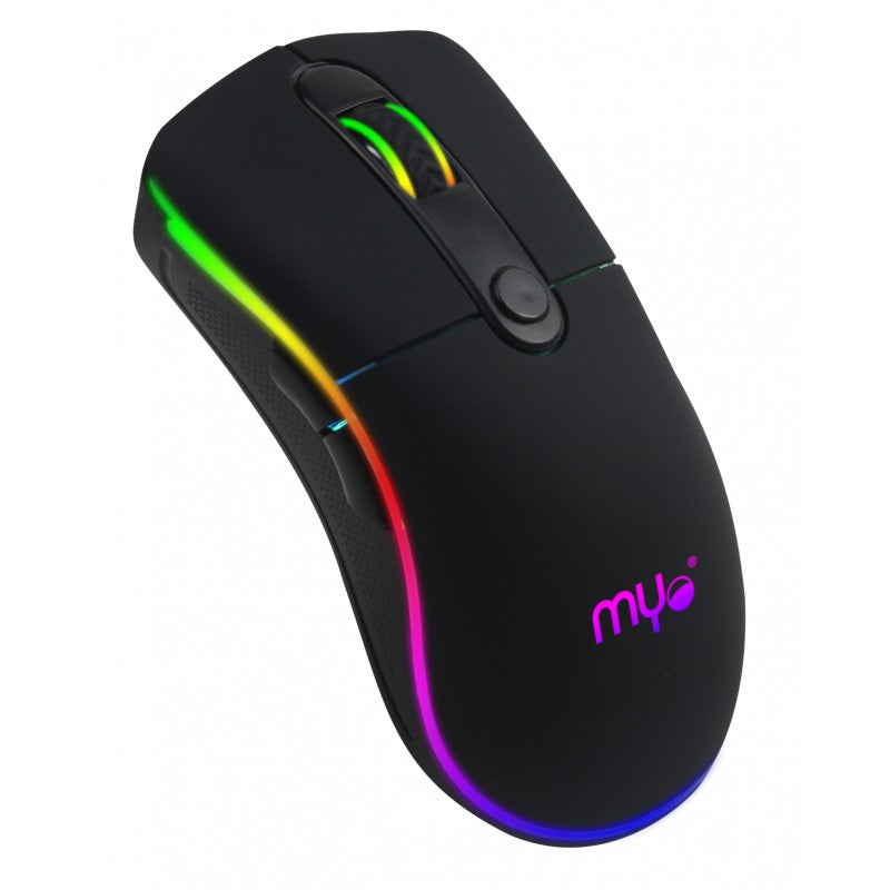 Mouse Myo-Gm8 Gaming Rgb Botones De Iluminacion Programable