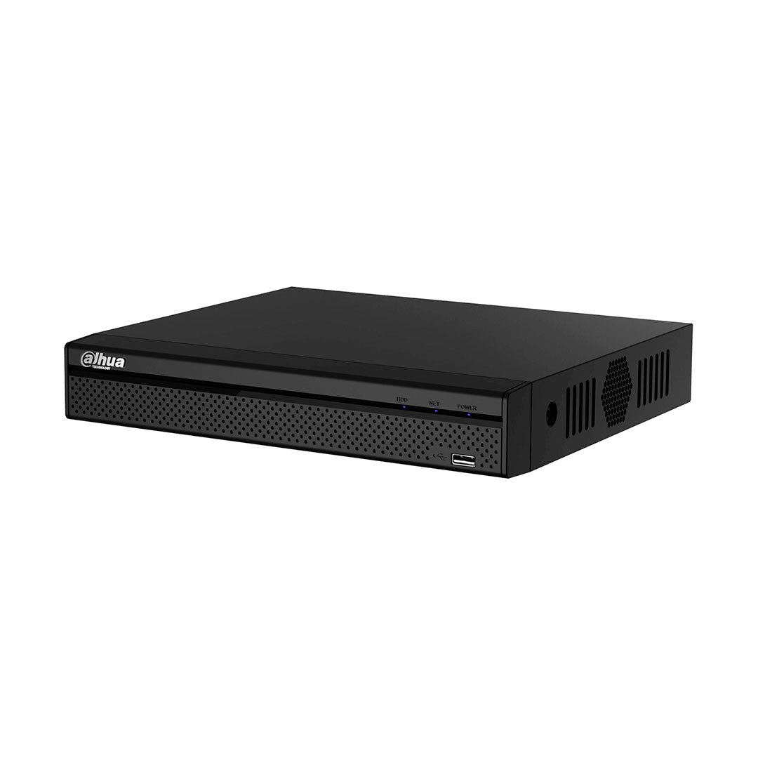 NVR Dahua 4 Canales PoE 4K y 2MP - NVR1104HS-P-S3/H