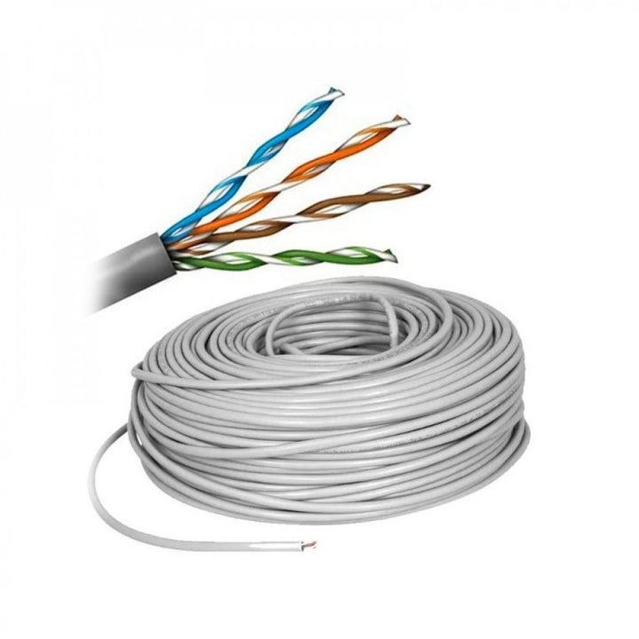 Bobina de Cable UTP Dahua Categoría 5E 305 metros - Conductor 100% Cobre