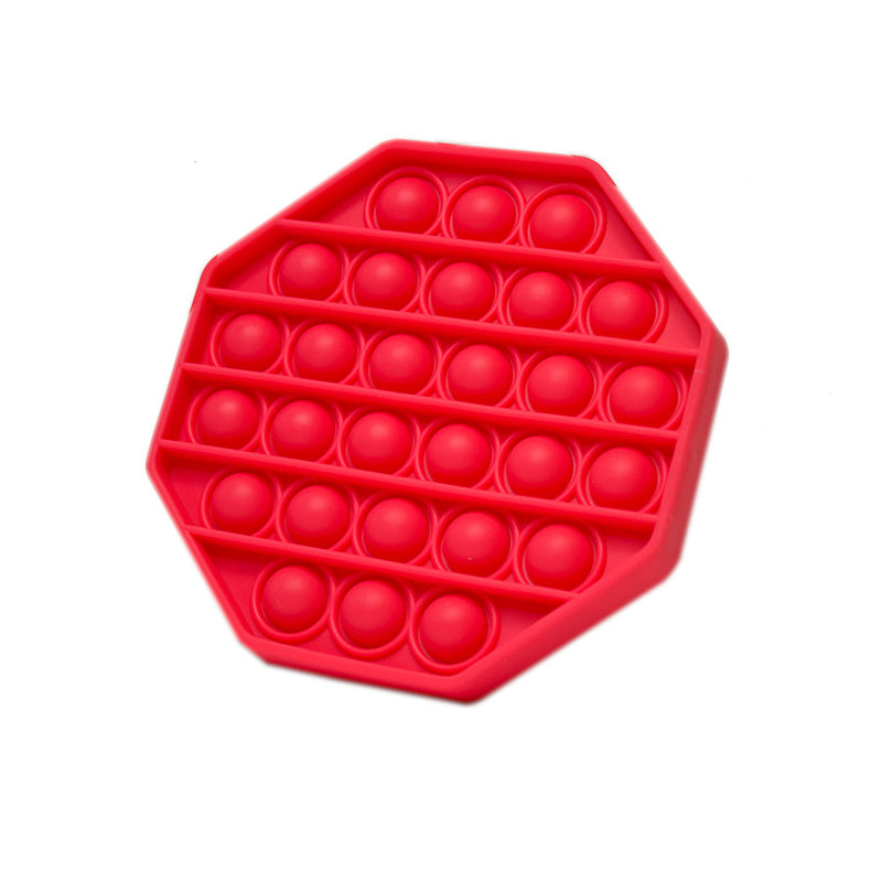 Pop Fidget Octagono Rojo