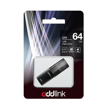 PenDrive Addlink U15 64Gb Usb 2.0 Gris