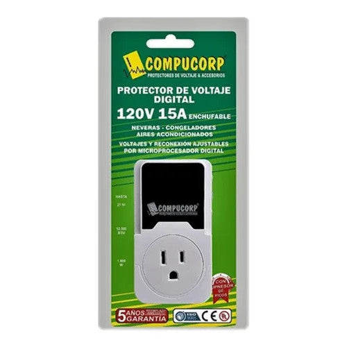 Protector Digital para Equipos Electrónicos Compucorp 120V 15A