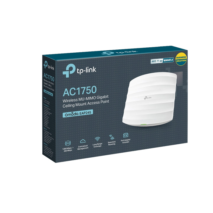 Punto de Acceso Wi-Fi Doble Banda Gigabit TP-Link Omada EAP245