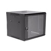 Rack Clásico 9U PF con Puerta de Vidrio Negra RGDC-900