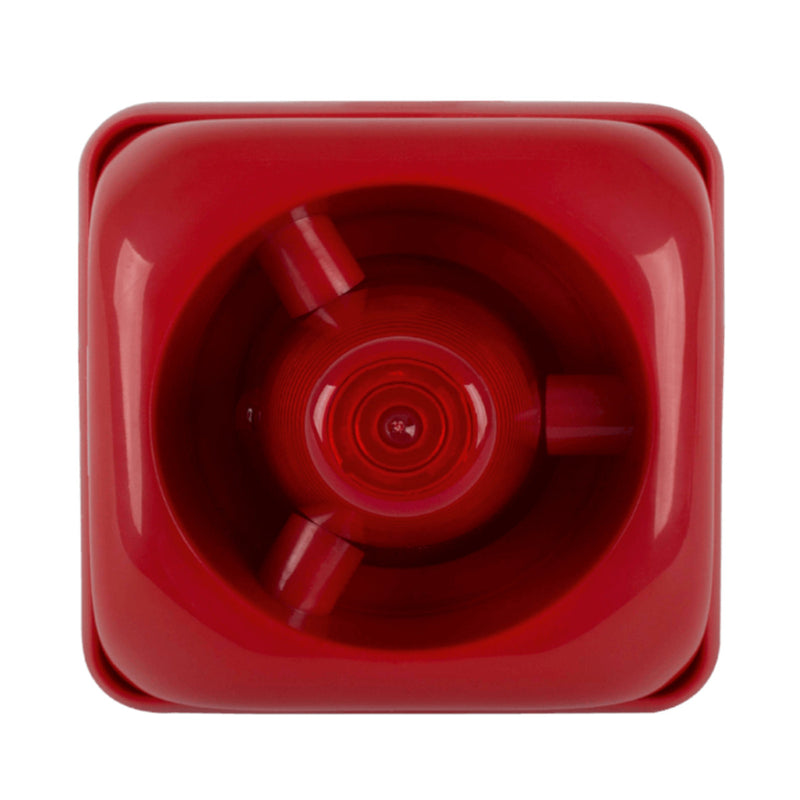 Sirena Audio Visual Convencional SAV-420C con LED Integrado