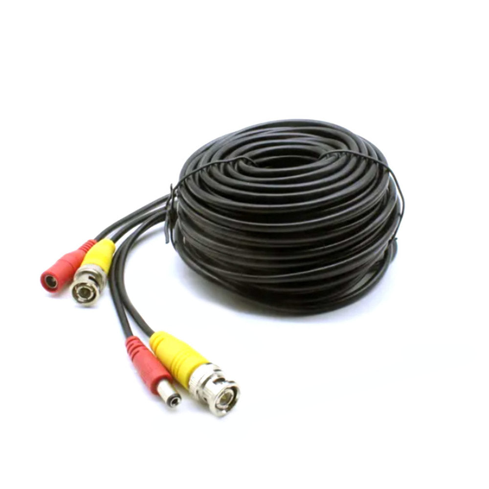 Cable Doble BNC + DC 100% Cobre 30m para Videovigilancia - STC-BNCDC30M