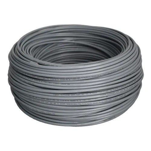 Bobina de Cable UTP Cat5E STC 100M Gris - Conexión de Alta Velocidad