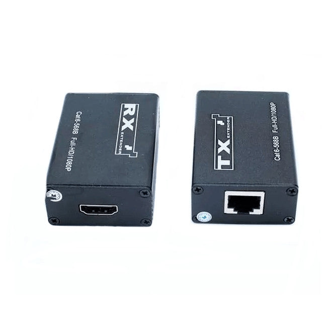 Extensor HDMI Pasivo para Cables Cat5E/6 de 30 Metros