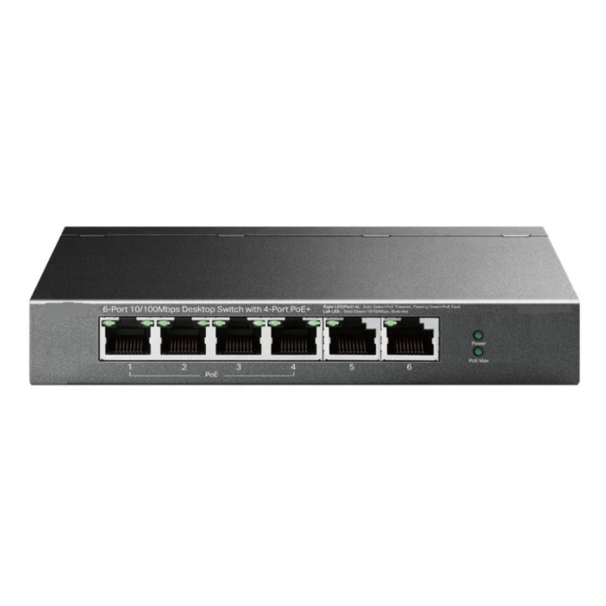 Switch STC 4 Puertos Gigabit PoE 10/100/1000 Mbps - Modelo STC-S0204P