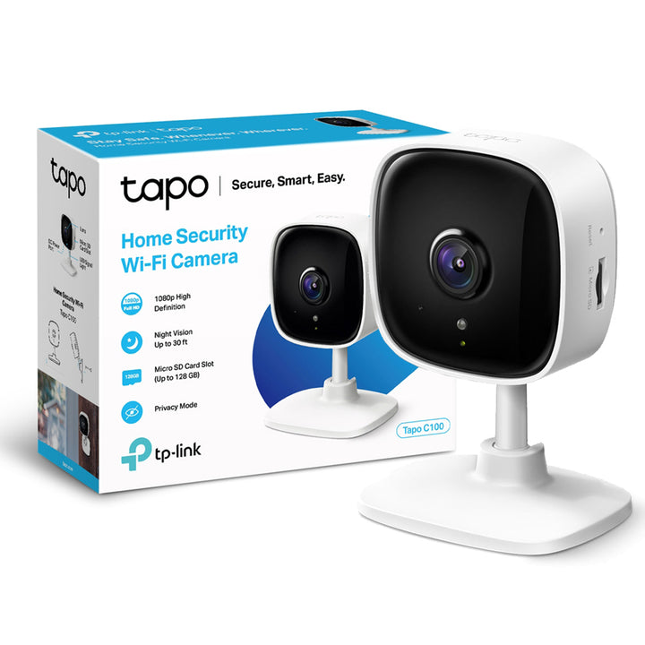 Cámaras de Seguridad Wi-Fi Tp-Link Tapo C100 Full HD 1080P