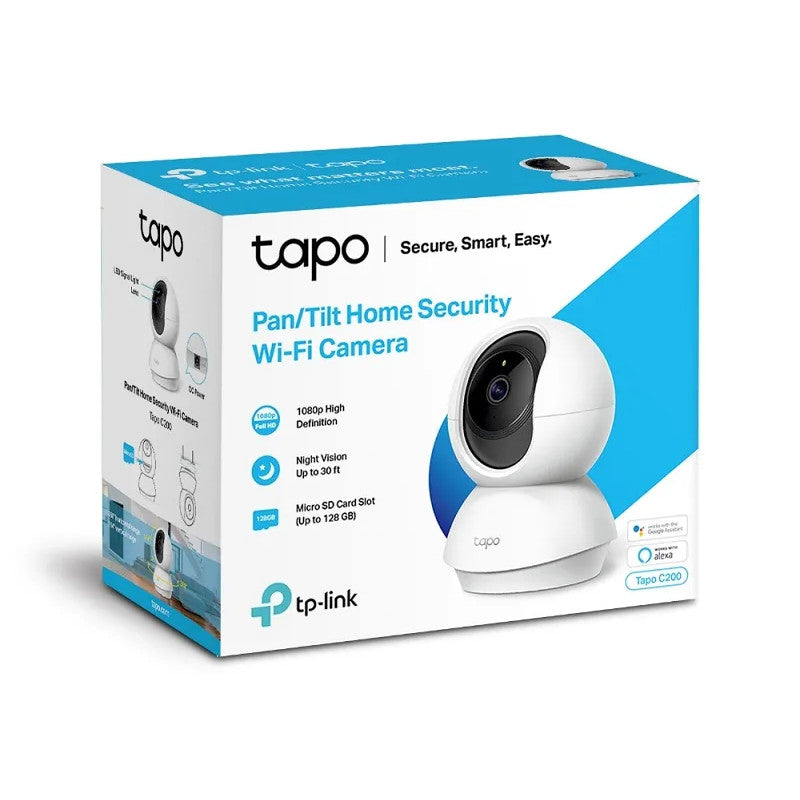 Cámara de Seguridad Wi-Fi Tp-Link Tapo C200 HD Rotativa