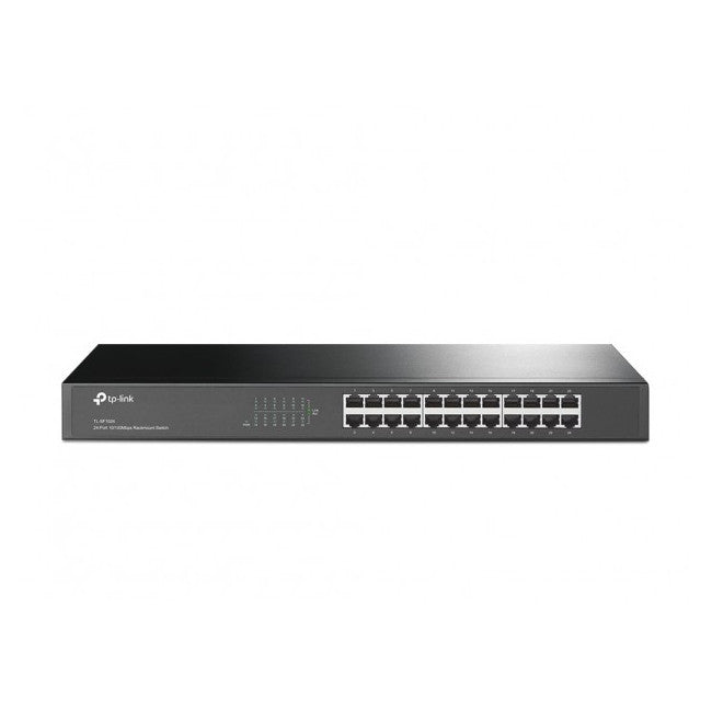 Switch TP-Link Rackmount de 24 Puertos 10/100 para Redes Empresariales