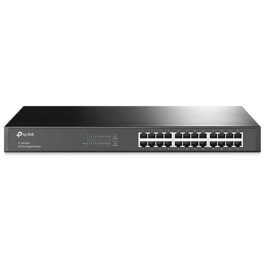 Switch TP-Link Gigabit de 24 Puertos 10/100/1000Mbps modelo TL-SG1024