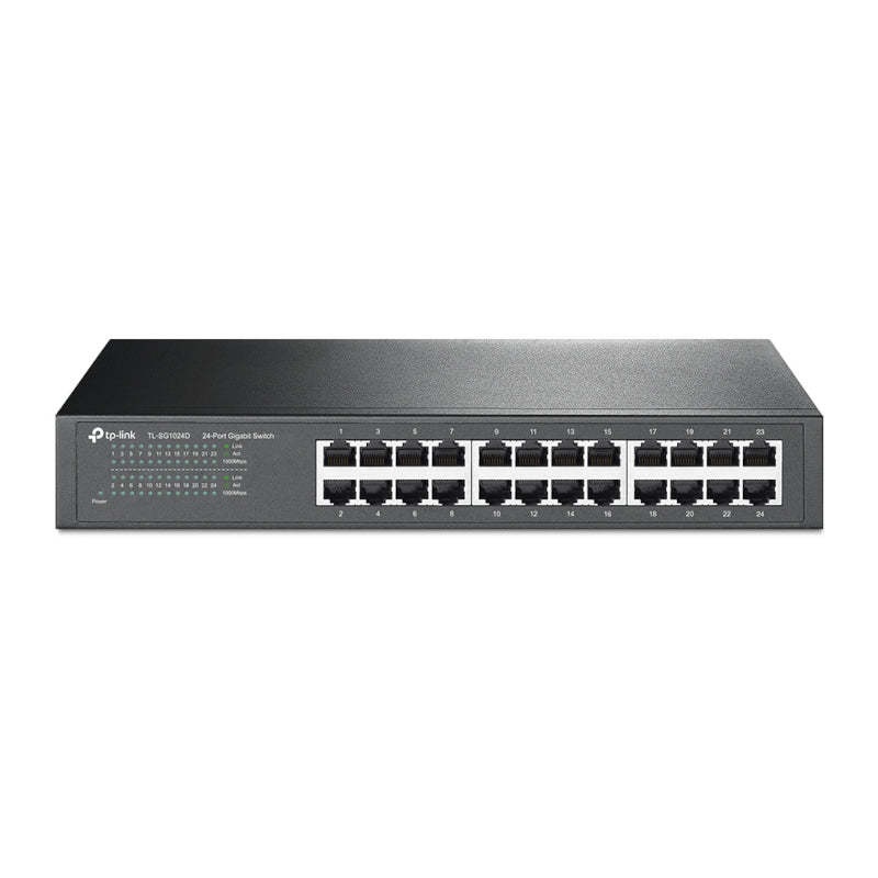 Switch Tp-Link 24 Puertos Gigabit No Administrable Rackeable