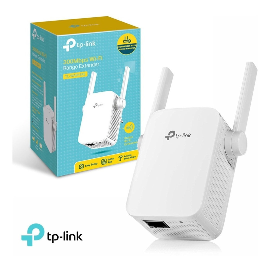 Repetidor WiFi TP-Link TL-WA855RE, 2 Antenas, 300Mbps