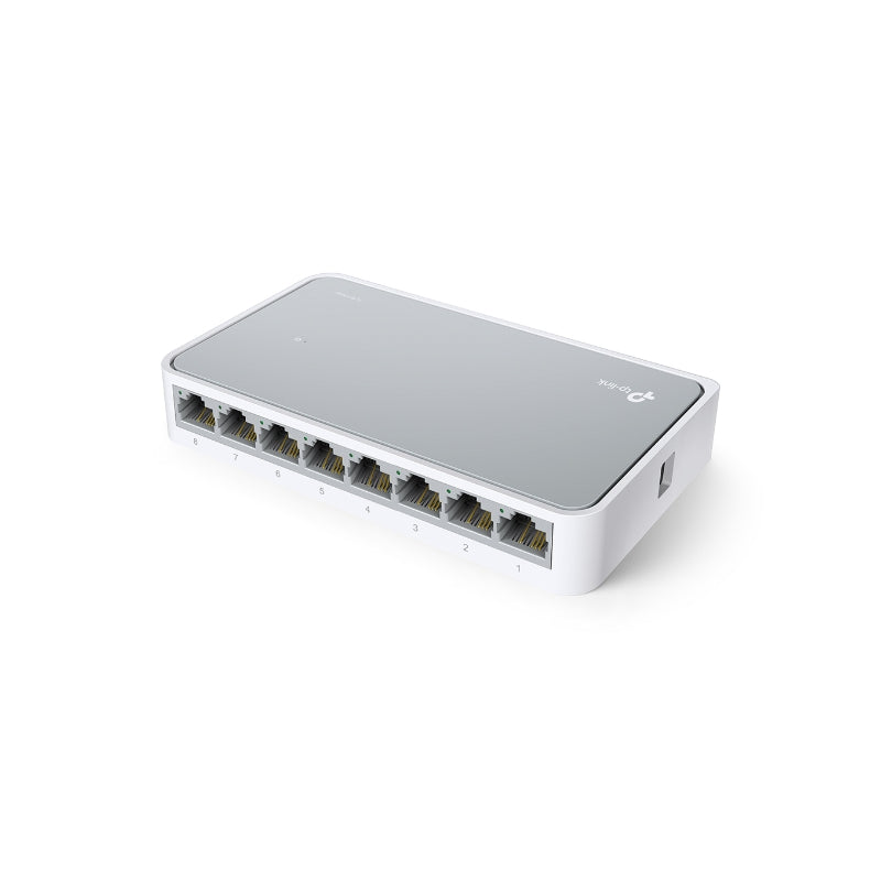 Switch TP-Link de 8 Puertos TL-SF1008D - Rendimiento Óptimo para Redes Locales