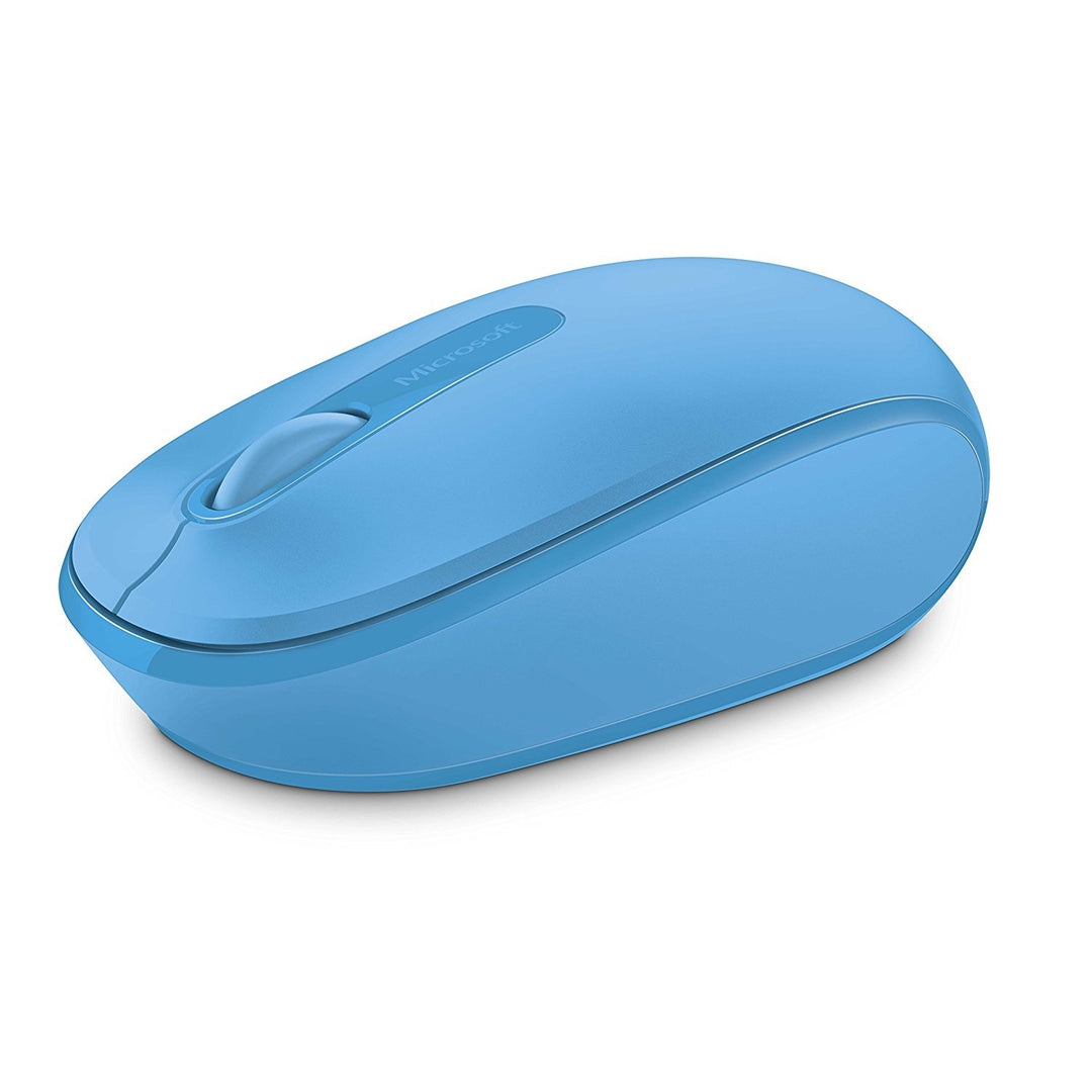 Mouse Inalámbrico Microsoft 1850 en Color Azul Claro