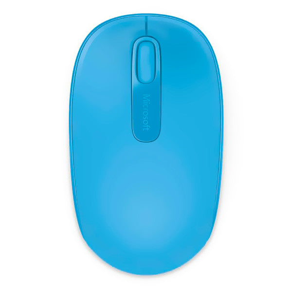 Mouse Inalámbrico Microsoft 1850 en Color Azul Claro