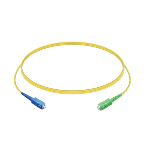 Cable de Fibra Óptica Ubiquiti UFiber Patch Cord GPON 3 metros FTTH SC/UPC a SC/APC