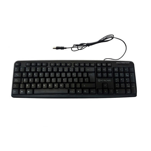 Teclado USB español U-Keyboard Uk-01 1200 Dpi