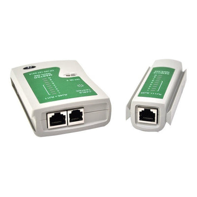 Probador de Cables de Red LAN UTP RJ45 y RJ11 Wireplus